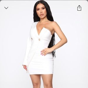One shoulder Mini dress